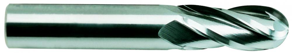 1/4 x 1/4 x 3/4 x 2-1/2 4FL.REG.SE.BALL,CARBIDE,TiALN-FUTURA COATED