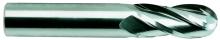 YG-1 F4SRB-1602 - 1/4 x 1/4 x 3/4 x 2-1/2 4FL.REG.SE.BALL,CARBIDE,TiALN-FUTURA COATED