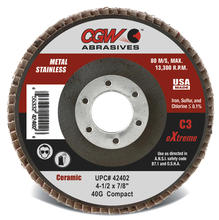 CGW Abrasives 42831 - eXtreme C3 Ceramic Flap Discs