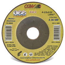 CGW Abrasives 45235 - 3-in-1 Wheels