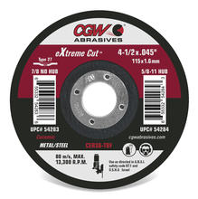 CGW Abrasives 54281 - eXtreme Cut Ceramic Cutting Wheels