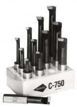 Sowa Tool 145-264 - Borite 12PC 5/8" Shank C2 Carbide Tipped Boring Bar Set