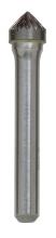 Sowa Tool 170-186 - STM SK-1 1/4" x 1/4" Shank 90º Taper Carbide Double Cut Burr