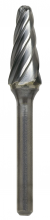 Sowa Tool 170-345 - STM ?SL-3FM 3/8" x 1/4" Shank 14º Included Angle Carbide Alumacut Burr