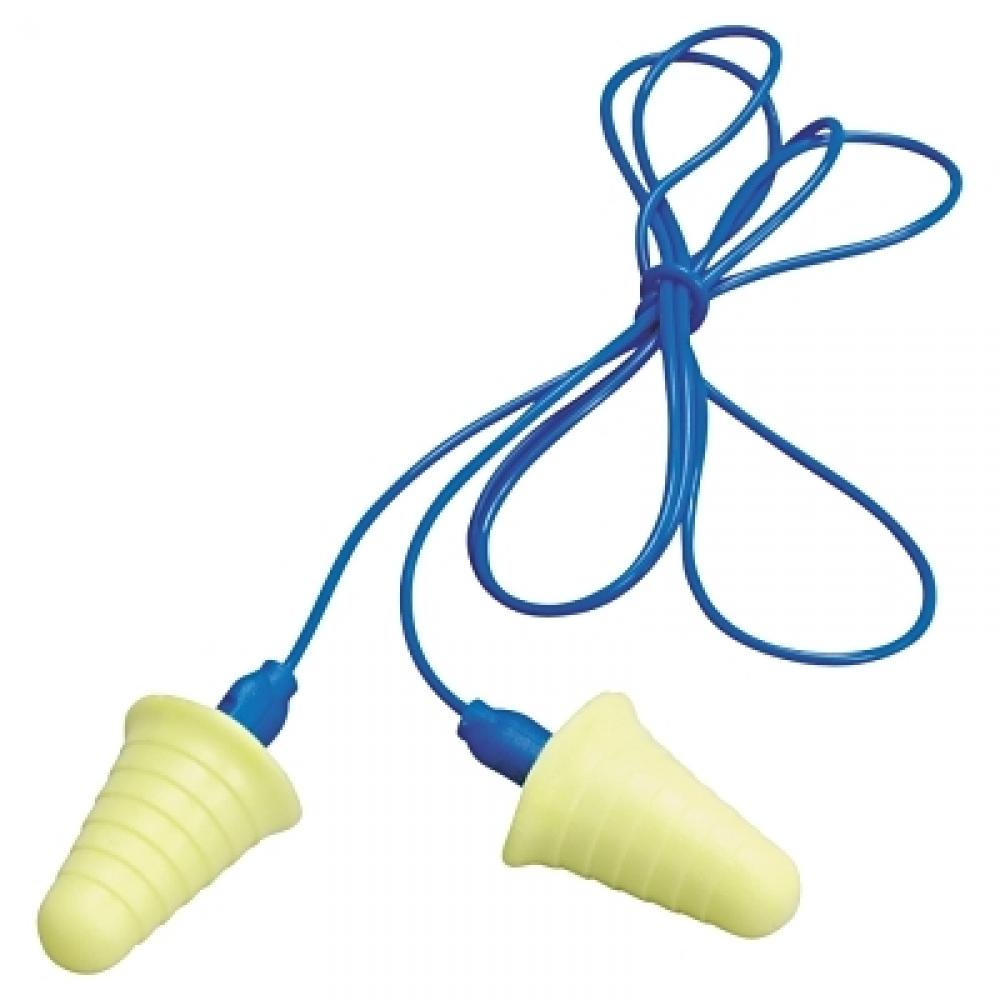 3M E-A-R Push-Ins w/Grip Ring Foam Earplugs