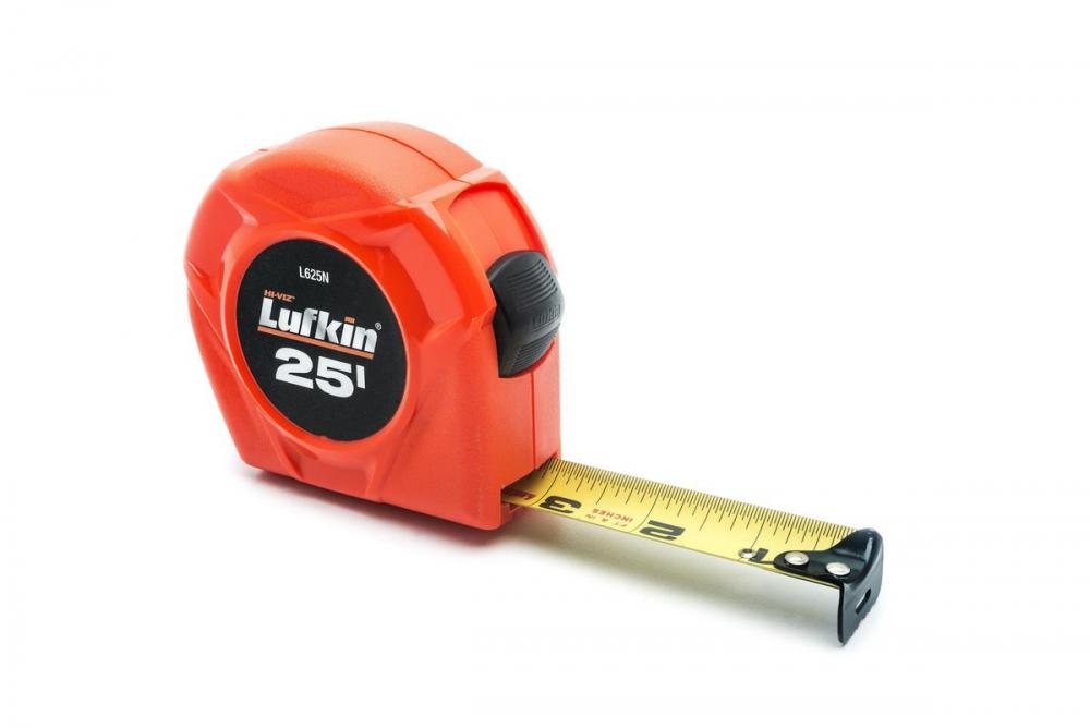 TAPE,POWER,1&#34;X25&#39;,HIVIZ ORANGE