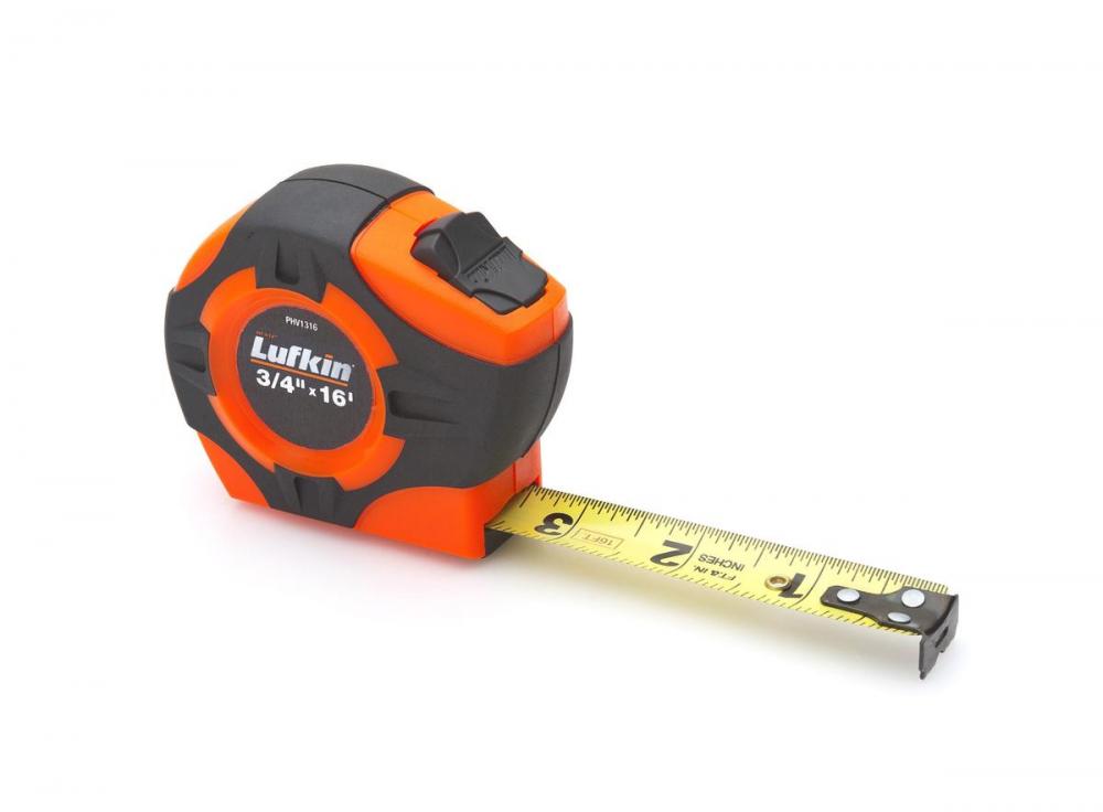 TAPE,3/4&#34;X16&#39;,HI-VIZ ORANGE