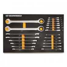 Apex 86526 - GEARWRENCH 72T Modular Combination Ratcheting Wrench Tool Sets