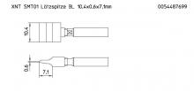 Apex T0054487699N - XNT SMT01 SOLDER. TIP BL 10.4X0.6X7.1MM