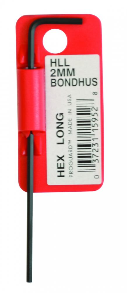 2.0mm Hex L-wrench - Long - Tagged & Barcoded