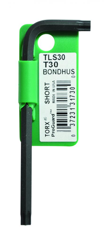 T30 TorxÂ® L-wrench - Short Arm - Tagged & Barcoded