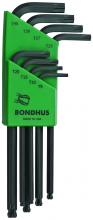 Bondhus 11332 - Set 8 BallStar L-wrenches T9-T40