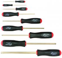 Bondhus 38699 - Set 9 GoldGuard Plated Ball End Screwdrivers 1.5-10mm