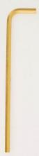 Bondhus 29148 - .89mm GoldGuard Plated Hex L-wrench - Long - Bulk