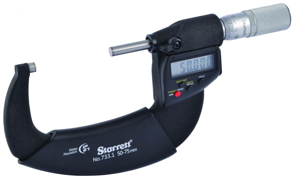 ELECTRONIC MICROMETER 75MM