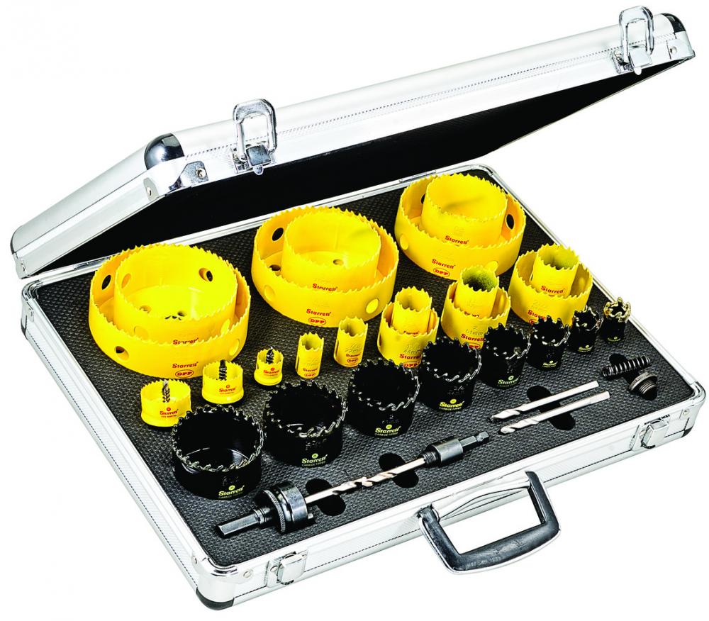 DCH/CT/CSC Electricians kit with 25 hole saws and 6 accessories