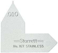 LS Starrett 167-010 - RADIUS GAGE, .010"