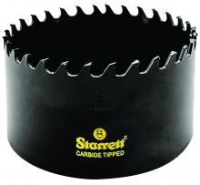 LS Starrett CT300 - HIGH PERFORMANCE TRIPLE CHIP TUNGSTEN CARBIDE TIPPED HOLE SAW, 3" - 76mm DIAMETER