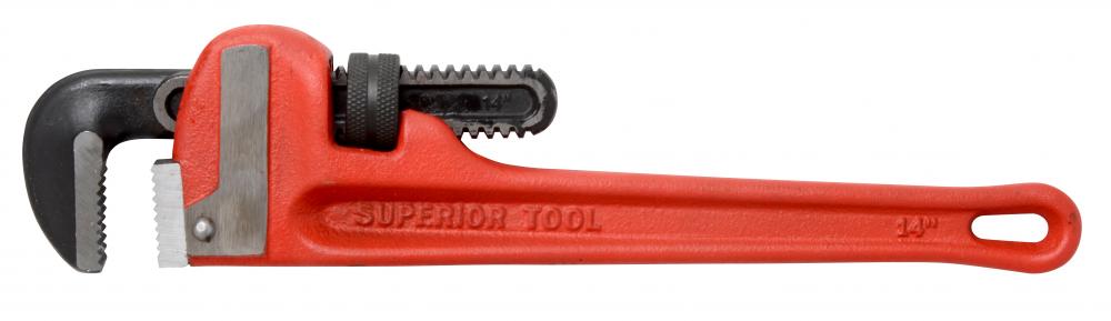 14 in. Heavy-Duty Cast-Iron Handled Pipe Wrench