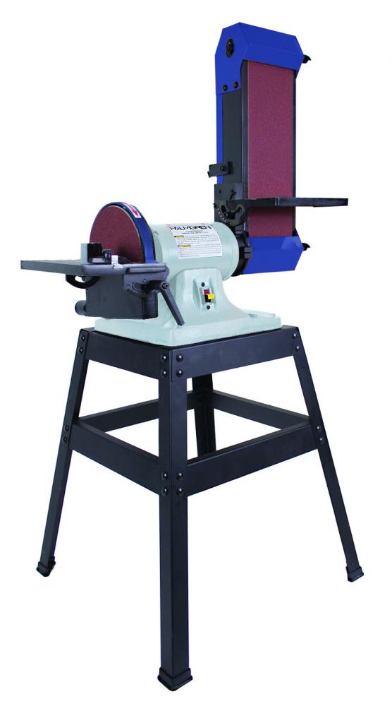 6-inch x 48-inch Belt, 9-inch Disc Bench Finishing Machine