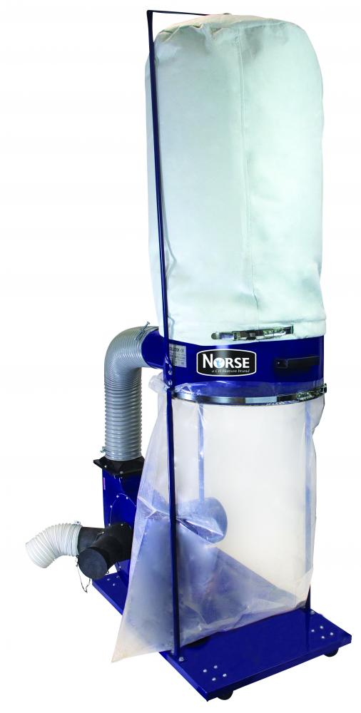 2 HP 120-Volt Vertical Dust Collector