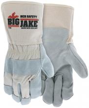MCR Safety 1730XL - MCR Safety 1730XL Big Jake Leather Palm Duck Gauntlet Cuff