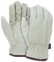MCR Safety 3450XL - MCR Safety 3450XL Prem Pig Grain Drvr Red Fleece Key Thumb