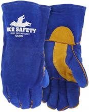 MCR Safety 4500XXXL - MCR Safety 4500XXXL Blue Select Lthr Weldr XXXL 14" long XXX