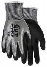 MCR Safety 92783L - MCR Safety 92783L 13G Salt+Pep HPPE/Glass, Blk Nitrile