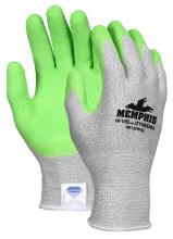 MCR Safety 9672HVGM - MCR Safety 9672HVGM Dynma, S&P, Hi-Vis, Green, Latex, M