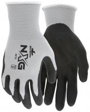 MCR Safety 9673S - MCR Safety 9673S Gray Shell, Black Foam Nitrile, 13 Gauge