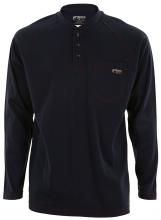 MCR Safety H1NXL - MCR Safety H1NXL FR Long Sleeve Henley Navy XL