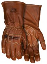 MCR Safety MU3624GKXXL - MCR Safety MU3624GKXXL Grain Goat Dbl Plm Kevlar Long Cuff Drvr