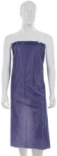 MCR Safety O73S4 - MCR Safety O73S4 8 mil, Blue, Vinyl Apron, Sewn Edge, 35