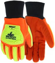 MCR Safety UT1902XL - MCR Safety UT1902XL UltraTech Impact Orange Cotton Cord Palm
