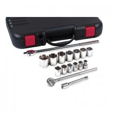 ORS Nasco 07866 - Anchor Brand 17 Pc Standard Socket Sets