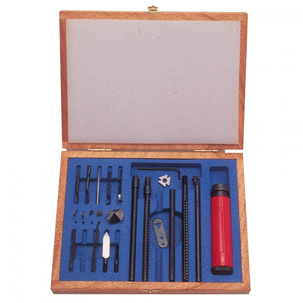 SHAVIV KIT IN WOODEN CASE