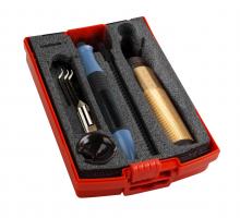 SHAVIV 29290 - AMMO-BURR Kit - Aluminum Handle / F Holder / F12 / F26X / Glo-Burr Blue / E111 x 3