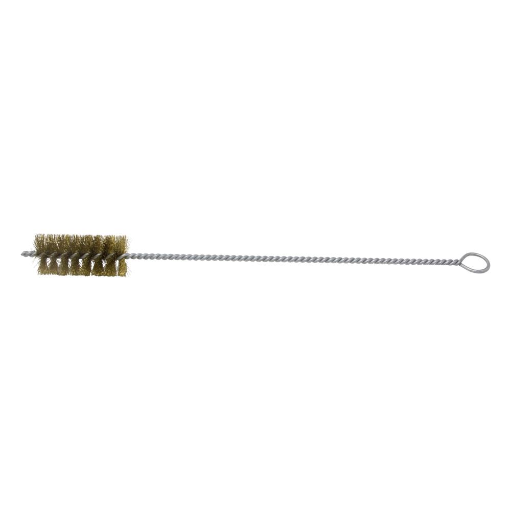 BRM 84B1625 84 Series Tube Brush-For Thru Holes. 1.625&#34; Dia., .010 Brass,3.5&#34; BP,18&#34; OAL