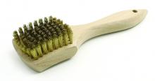 Brush Research Manufacturing B61 - B61 Block Brush, Brass Fill, 9X10, .625" Trim, 8.87" OAL