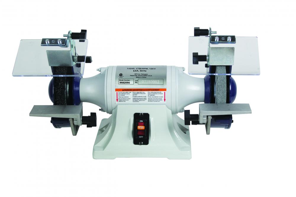 6&#34; Low Rpm Bench Grinder W/O Dust Collection