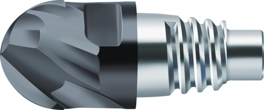 Solid carbide ball-nose copy milling cutters